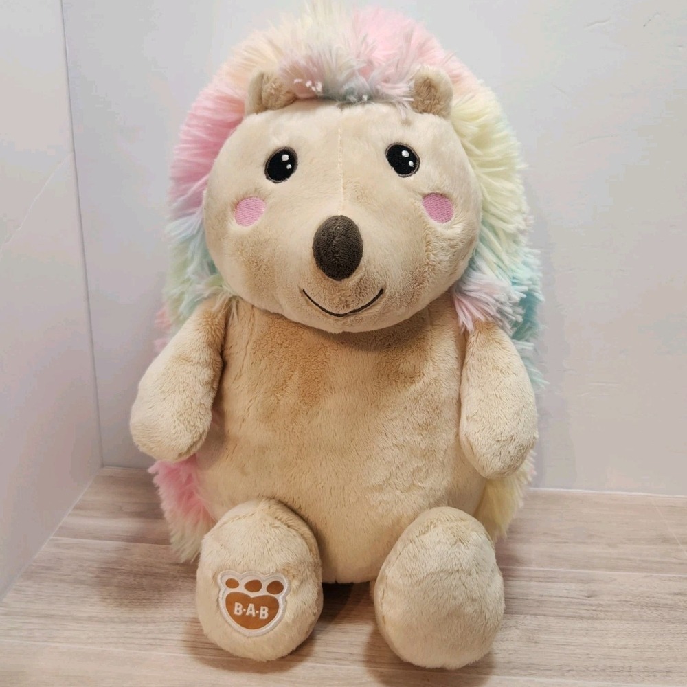 Build-A-Bear Workshop Cool Quills Hedgehog Easter Plushie Stuffed Animal, BAB - Picture 1 of 9